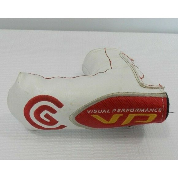 Cleveland Golf VP Visual Performance Putter Headcover Blade Head Cover White Red - Picture 1 of 6